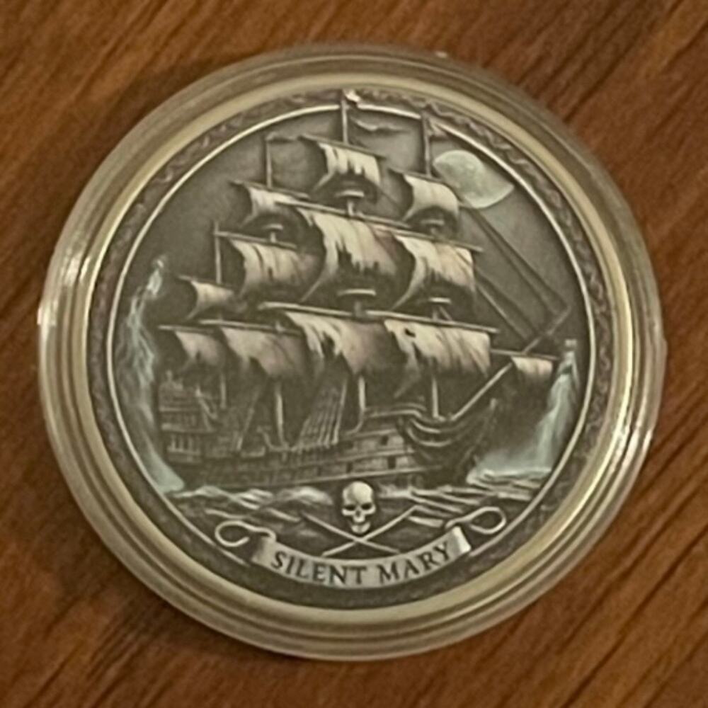 Capt. Salazar’s The Silent Mary Ghost Ship Commemorative Coin In Protective Case